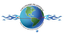 Granger Plastics Company, Granger Plastics Logo, Plastics Company Logo, Rotational Molding Logo, Rotomolding Logo